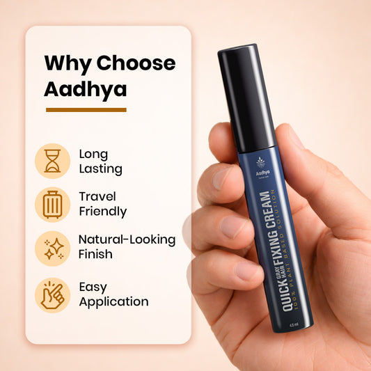 Instant 30-Second Gray Hair Coverage | Men’s Gray Hair Fixing Cream