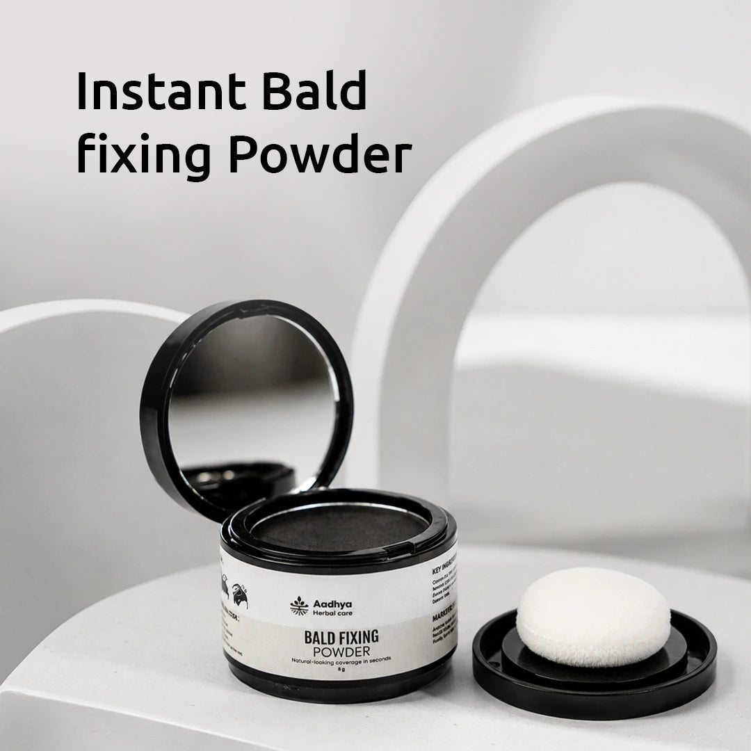 Women's Instant Bald Fixing Powder | Covers Thin Hairs & Patchy Areas in 5 Seconds