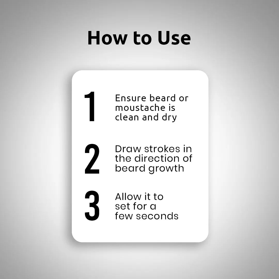 Beard & Mustache Filler