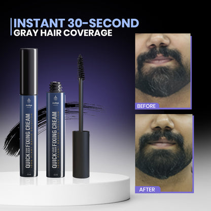 Instant 30-Second Gray Hair Coverage | Men’s Gray Hair Fixing Cream