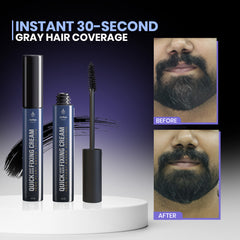 Instant 30-Second Gray Hair Coverage | Men’s Gray Hair Fixing Cream