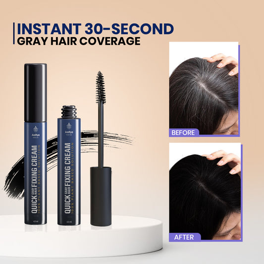 Instant 30-Second Gray Hair Coverage | Women’s Gray Hair Fixing Cream