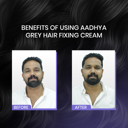 Men's Gray Hair Fixing Cream