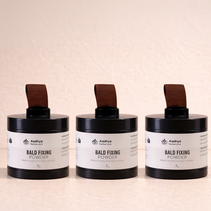 Instant Bald Fixing Powder | Covers Thin Hairs & Patchy Areas in 5 Seconds
