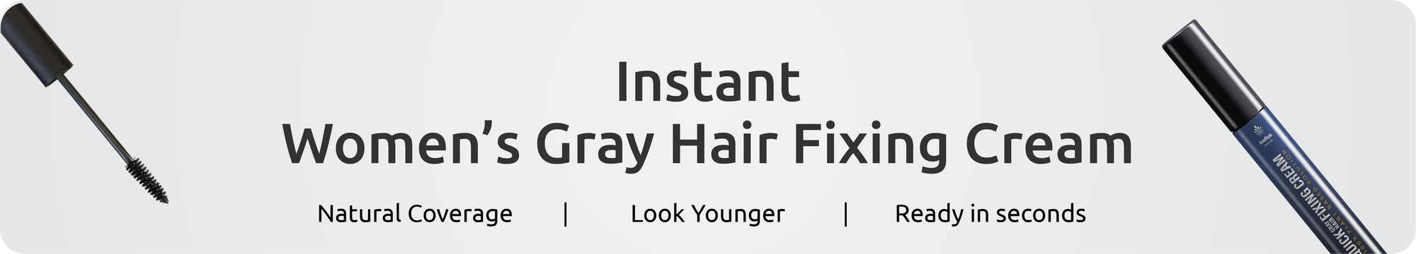 Instant 30-Second Gray Hair Coverage | Women’s Gray Hair Fixing Cream
